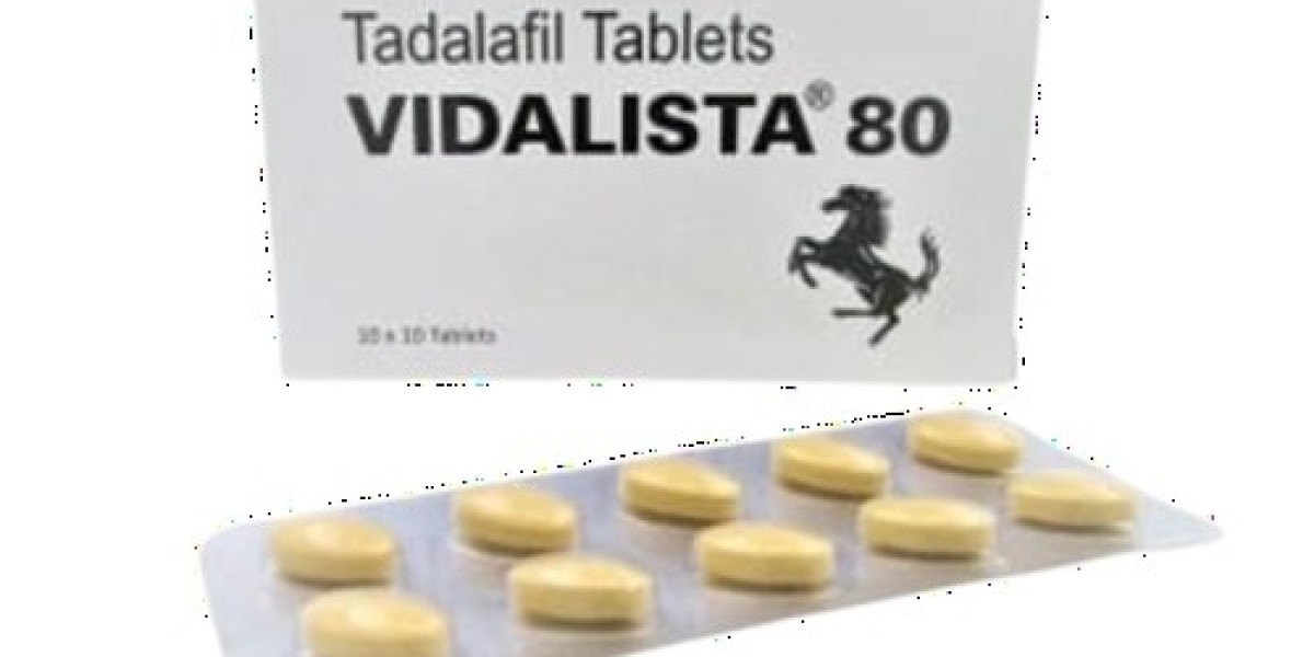 Vidalista 80 mg - Powerful Pills For Erectile Dysfunction