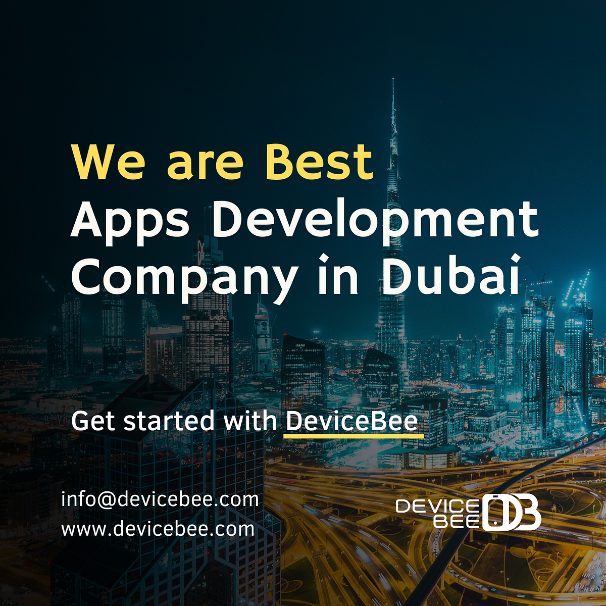 No. 1 App Development Company Dubai - DeviceBee Technologies - Medium